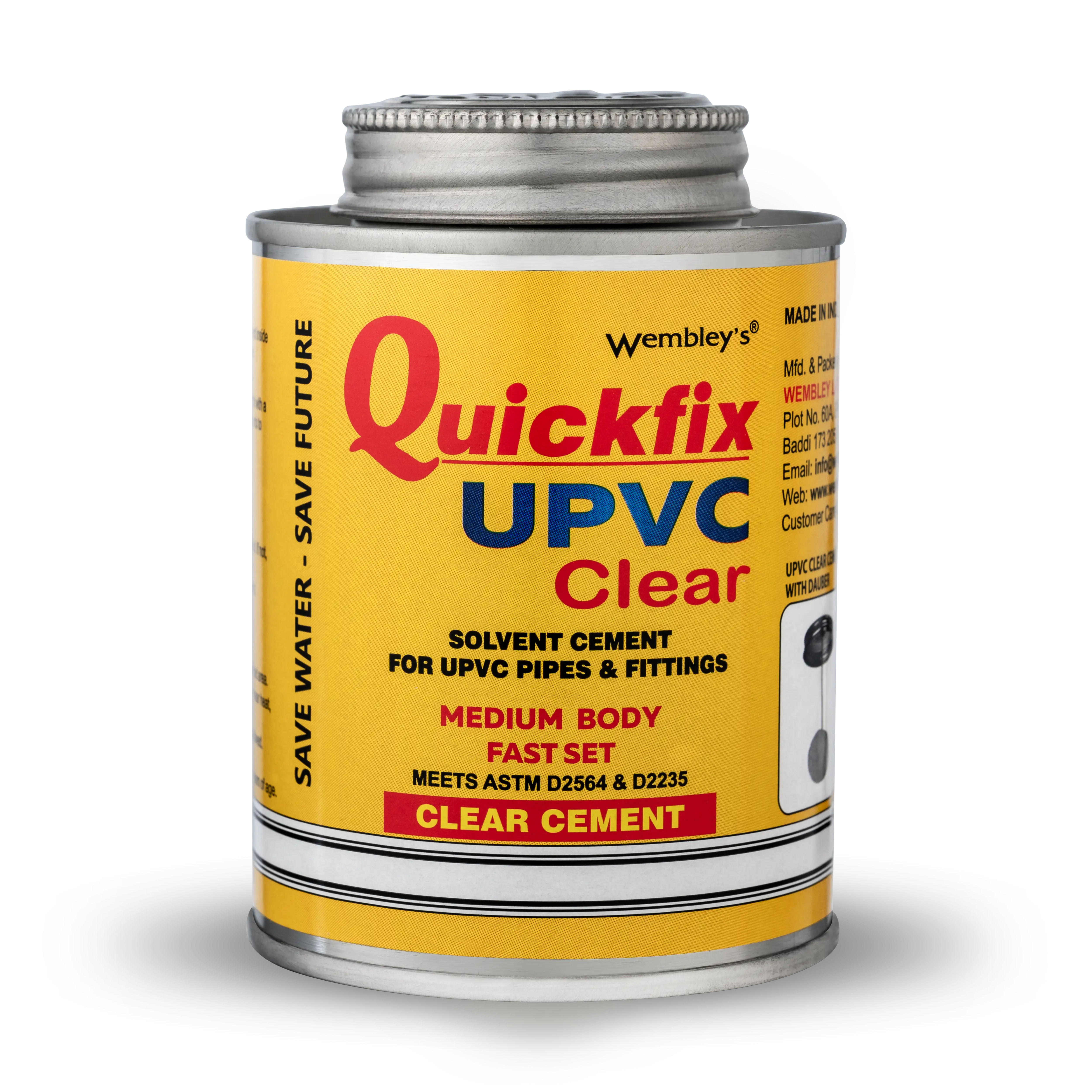 Quickfix UPVC Solvent Cement - Clear